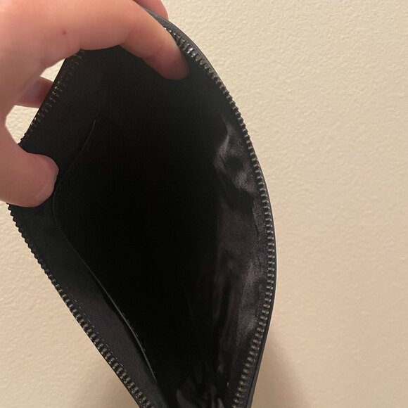 St.John Tweed Leather Evening Clutch - Picture 3 of 5